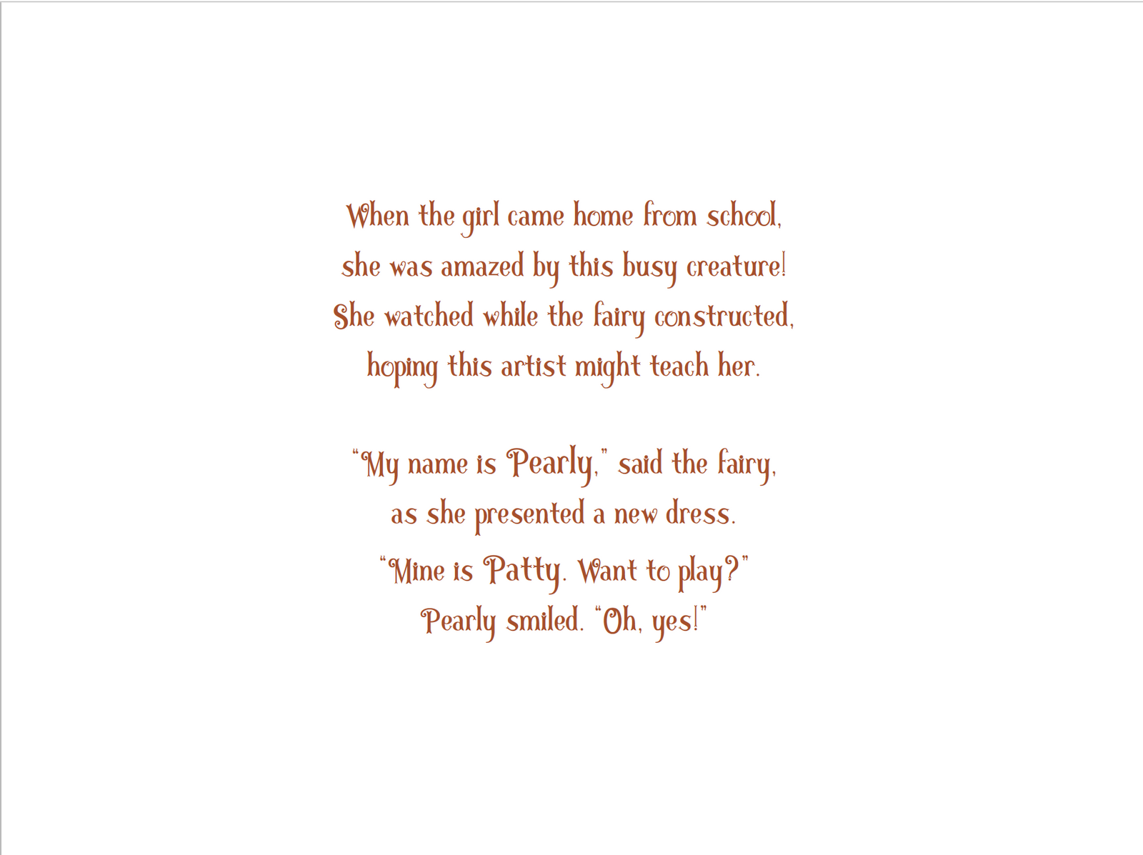 The Tale of Pearly White