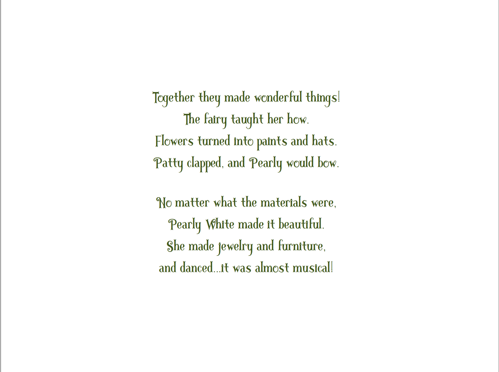 The Tale of Pearly White